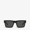 PRADA PR 19WS Square-frame Acetate Sunglasses For Womens Black