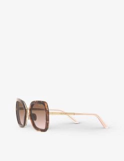 PRADA PR 53YS Tortoiseshell-print Square-frame Metal Sunglasses For Womens Brown -Deals PRADA Store unnamed file 1023