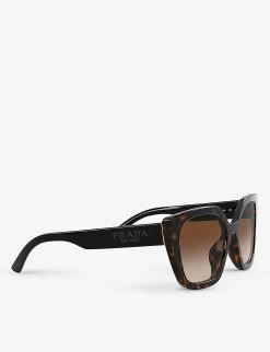PRADA PR 24XS Rectangle-frame Sunglasses For Womens Brown -Deals PRADA Store unnamed file 1028