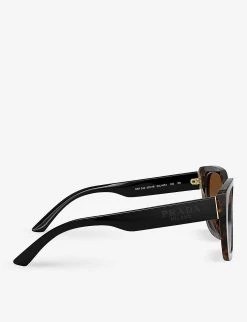 PRADA PR 24XS Rectangle-frame Sunglasses For Womens Brown -Deals PRADA Store unnamed file 1029