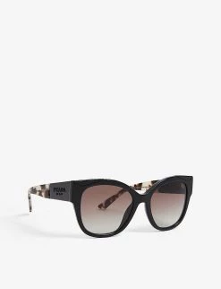 PRADA PR02WS Square-frame Acetate Sunglasses For Womens Black -Deals PRADA Store unnamed file 1037