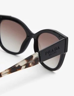 PRADA PR02WS Square-frame Acetate Sunglasses For Womens Black -Deals PRADA Store unnamed file 1038