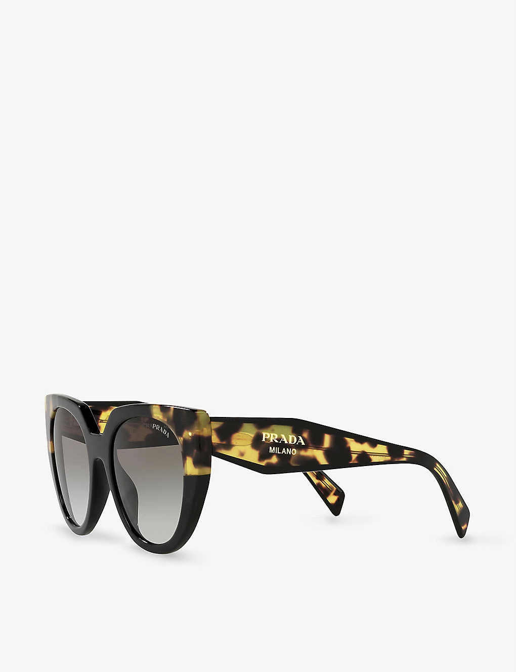 PRADA PR14WS Cat Eye-frame Acetate Sunglasses For Womens Black 5 PRADA PR14WS Cat Eye-frame Acetate Sunglasses For Womens Black - Image 3