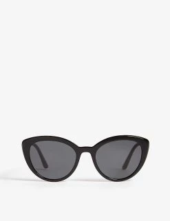PRADA PR02V Cat-eye-frame Sunglasses For Womens Black -Deals PRADA Store unnamed file 1053