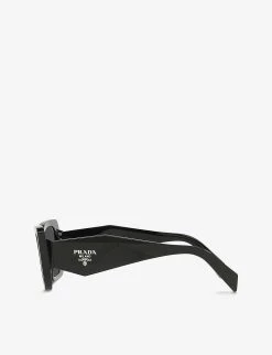 PRADA PR 08YS Butterfly-shaped Acetate Sunglasses For Womens Black -Deals PRADA Store unnamed file 1056
