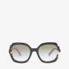 PRADA Square-frame Sunglasses For Womens Black