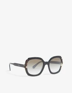 PRADA Square-frame Sunglasses For Womens Black -Deals PRADA Store unnamed file 1060