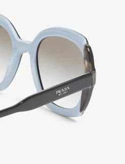 PRADA Square-frame Sunglasses For Womens Black -Deals PRADA Store unnamed file 1061