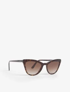 PRADA Pr 01Vs Cat-eye Frame Sunglasses For Womens Brown -Deals PRADA Store unnamed file 1065