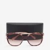 PRADA SPR010 Square-frame Sunglasses For Womens Pink