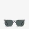 PRADA PR 18WS Square-frame Acetate Sunglasses For Womens Grey