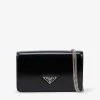 PRADA Logo-plaque Micro Leather Shoulder Bag For Womens Nero -Deals PRADA Store unnamed file 110