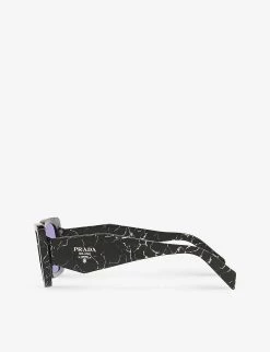 PRADA PR 08YS Symbole Butterfly-frame Acetate Sunglasses For Womens Brown -Deals PRADA Store unnamed file 1101