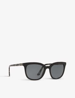 PRADA PR03XS Rectangular-frame Acetate Sunglasses For Womens Black -Deals PRADA Store unnamed file 1115