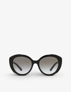 PRADA PR 01YS Acetate Square Sunglasses For Womens Black -Deals PRADA Store unnamed file 1122
