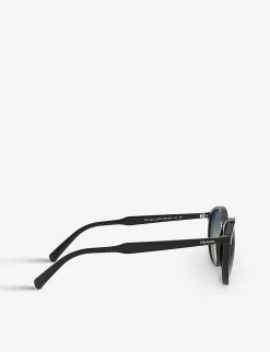 PRADA PR05XS Round-frame Acetate Sunglasses For Womens Black -Deals PRADA Store unnamed file 1131