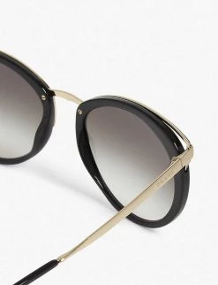 PRADA Pr66ts Phantos Cat-eye Sunglasses For Womens Black -Deals PRADA Store unnamed file 1135