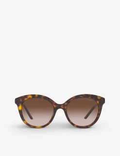 PRADA PR 02YS Acetate Round Sunglasses For Womens Brown -Deals PRADA Store unnamed file 1147