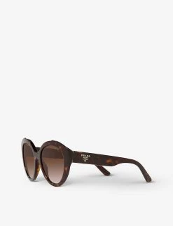 PRADA PR 01YS Acetate Square Sunglasses For Womens Brown -Deals PRADA Store unnamed file 1169