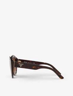 PRADA PR 01YS Acetate Square Sunglasses For Womens Brown -Deals PRADA Store unnamed file 1170