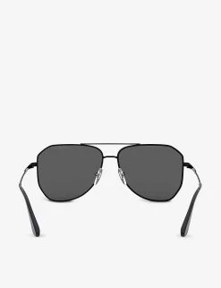 PRADA PR 63XS Aviator Metal Sunglasses For Womens Black -Deals PRADA Store unnamed file 1190
