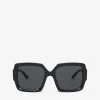 PRADA PR 21XS Rectangle-frame Acetate Sunglasses For Womens Black