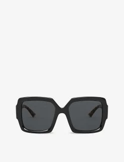 PRADA PR 21XS Rectangle-frame Acetate Sunglasses For Womens Black