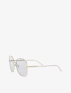 PRADA PR 67XS 58 Rectangle-frame Gold-tone Metal Sunglasses For Womens 9 PRADA PR 67XS 58 Rectangle-frame Gold-tone Metal Sunglasses For Womens -Deals PRADA Store unnamed file 1199
