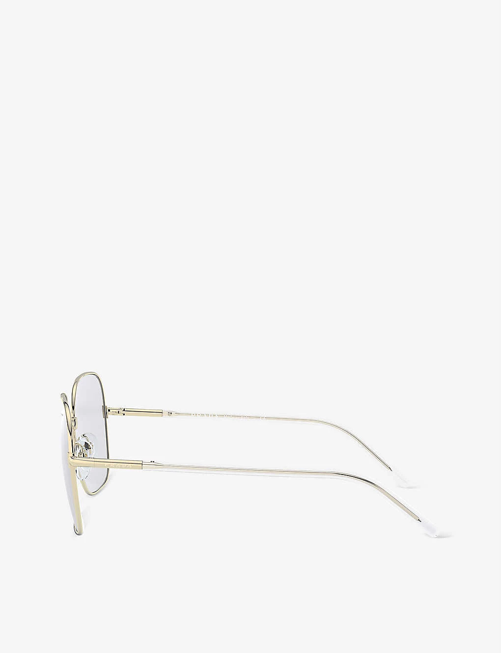 PRADA PR 67XS 58 Rectangle-frame Gold-tone Metal Sunglasses For Womens 6 PRADA PR 67XS 58 Rectangle-frame Gold-tone Metal Sunglasses For Womens - Image 4