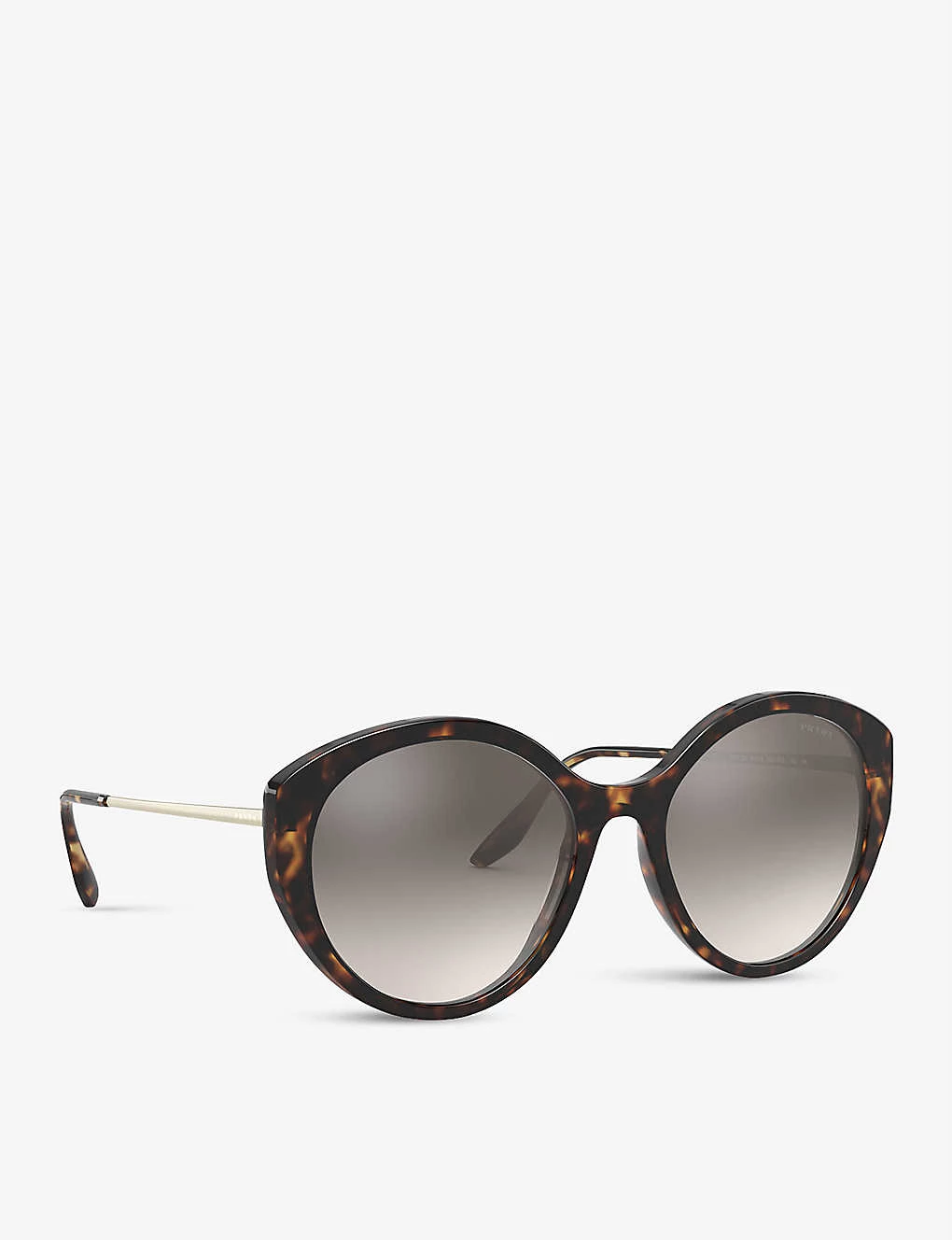 PRADA PR 18XS Phantos-frame Acetate Sunglasses For Womens Brown 4 PRADA PR 18XS Phantos-frame Acetate Sunglasses For Womens Brown - Image 2