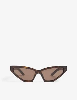 PRADA PR12V Cat-eye-frame Sunglasses For Womens Brown