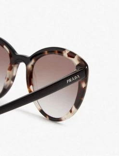 PRADA PR02V Cat-eye-frame Sunglasses For Womens Brown -Deals PRADA Store unnamed file 1238