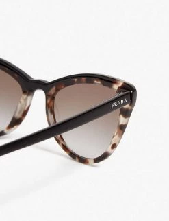 PRADA PR01V Cat-eye-frame Sunglasses For Womens Brown -Deals PRADA Store unnamed file 1243