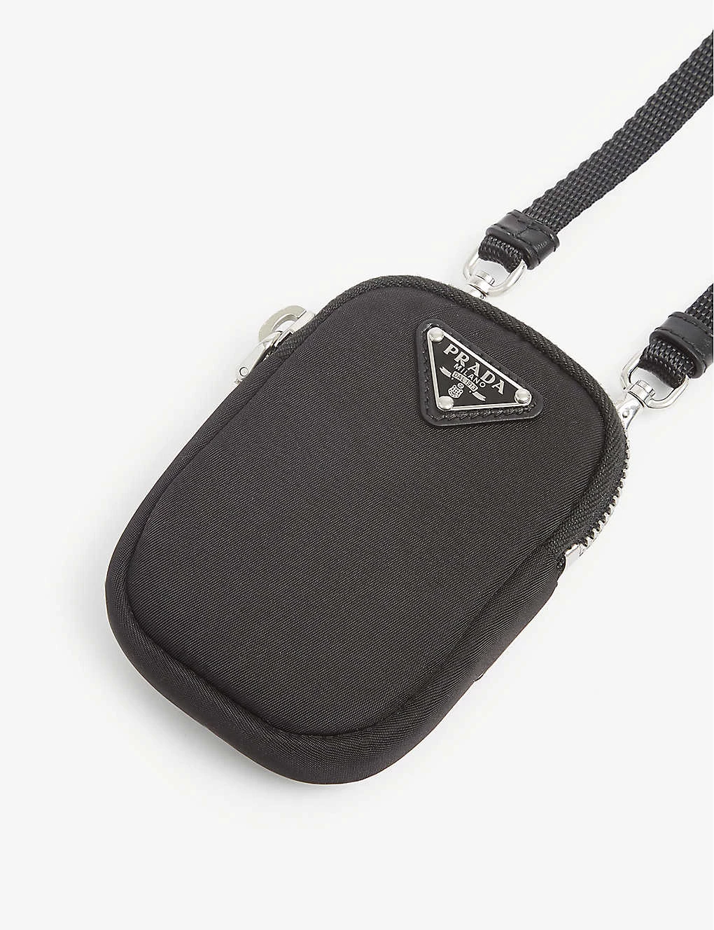 PRADA Trick Nylon Cross-body Pouch For Womens Nero 4 PRADA Trick Nylon Cross-body Pouch For Womens Nero - Image 2