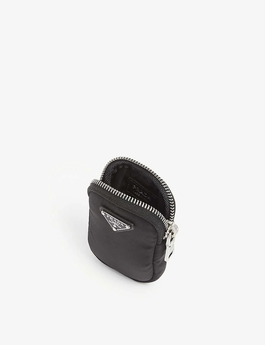 PRADA Trick Nylon Cross-body Pouch For Womens Nero 6 PRADA Trick Nylon Cross-body Pouch For Womens Nero - Image 4