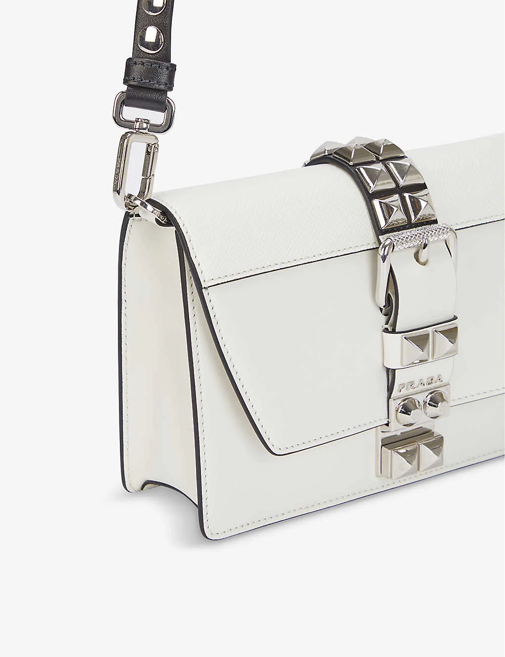 PRADA Elektra Leather Mini Shoulder Bag For Womens White 4 PRADA Elektra Leather Mini Shoulder Bag For Womens White - Image 2