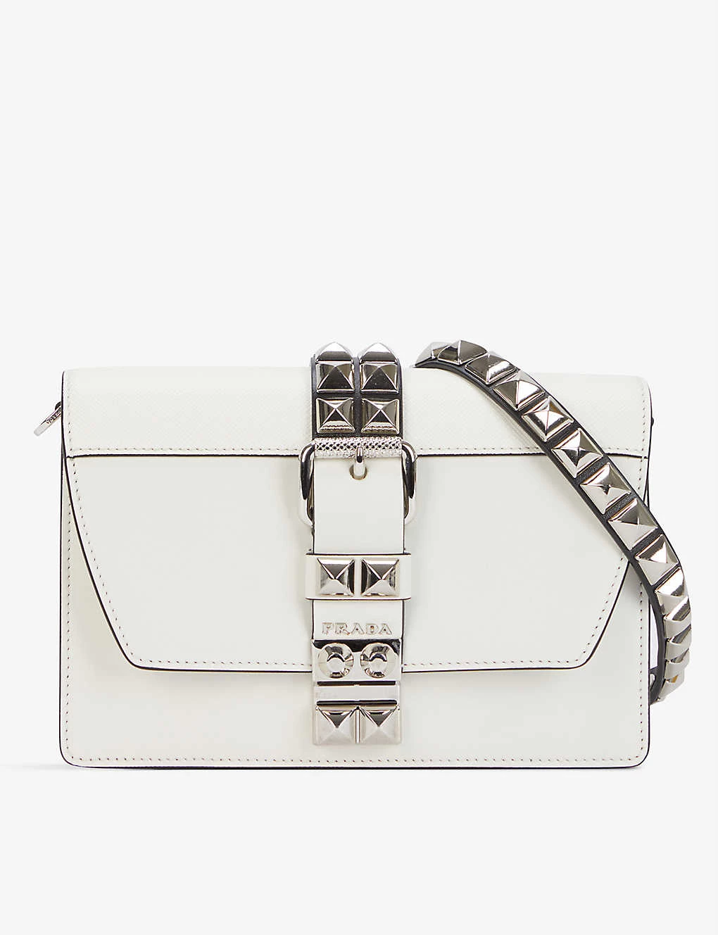 PRADA Elektra Leather Mini Shoulder Bag For Womens White 7 PRADA Elektra Leather Mini Shoulder Bag For Womens White - Image 5