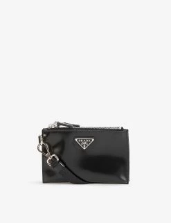 PRADA Brand-patch Leather And Recycled-nylon Pouch For Mens Nero -Deals PRADA Store unnamed file 158