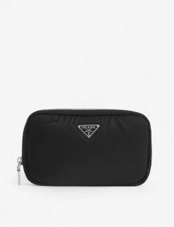 PRADA Logo-plaque Nylon Mini Wallet For Womens Nero -Deals PRADA Store unnamed file 169