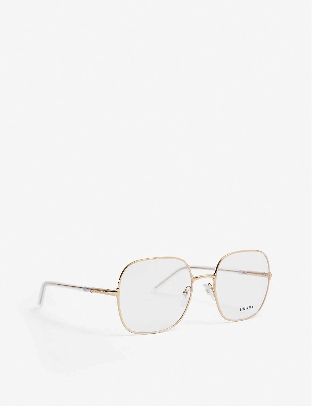 PRADA PR56WV Square-frame Metal Glasses For Womens Gold 5 PRADA PR56WV Square-frame Metal Glasses For Womens Gold - Image 3