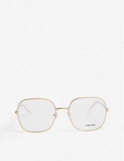 PRADA PR56WV Square-frame Metal Glasses For Womens Gold 11 PRADA PR56WV Square-frame Metal Glasses For Womens Gold -Deals PRADA Store unnamed file 181