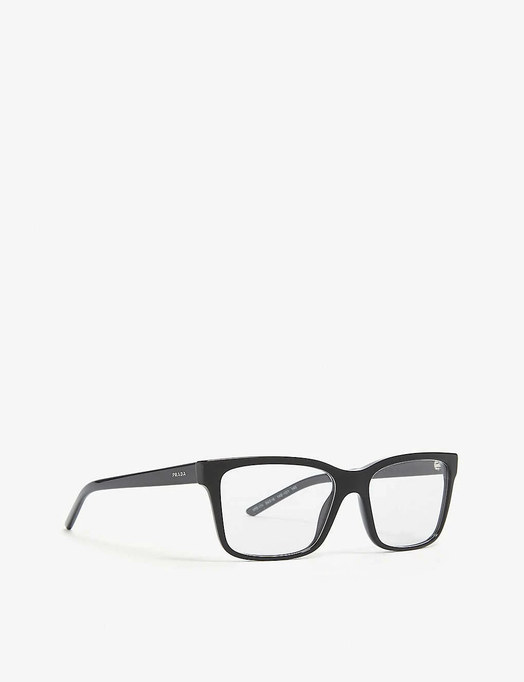 PRADA Millennials 17VV Square Glasses For Womens Black 4 PRADA Millennials 17VV Square Glasses For Womens Black - Image 3