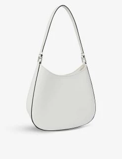 PRADA Cleo Leather Shoulder Bag For Womens Bianco N -Deals PRADA Store unnamed file 209