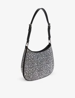 PRADA Cleo Embellished Shoulder Bag For Womens Metal -Deals PRADA Store unnamed file 235