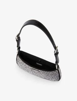 PRADA Cleo Embellished Shoulder Bag For Womens Metal -Deals PRADA Store unnamed file 236
