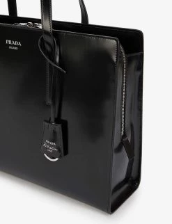PRADA Spazzolato Caroline Leather Tote Bag For Womens Nero 12 PRADA Spazzolato Caroline Leather Tote Bag For Womens Nero -Deals PRADA Store unnamed file 260