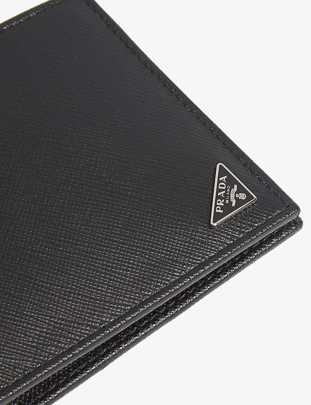 PRADA Saffiano Leather Billfold Wallet Black 4 PRADA Saffiano Leather Billfold Wallet Black - Image 2