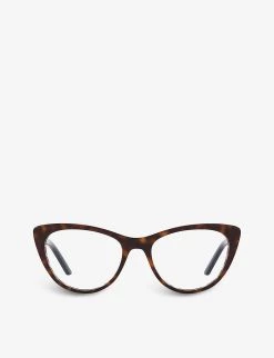 PRADA PR 05XV Millennials Acetate Cat-eye Glasses For Womens Blue
