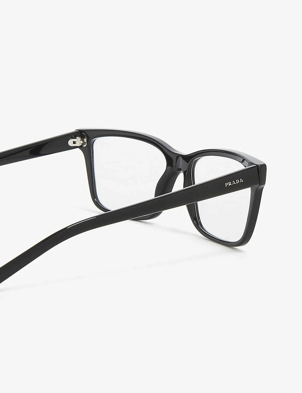 PRADA Millennials 17VV Square Glasses For Womens Black 5 PRADA Millennials 17VV Square Glasses For Womens Black - Image 4