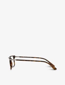 PRADA PR 03YV Rectangular-frame Acetate Glasses For Womens Brown -Deals PRADA Store unnamed file 329
